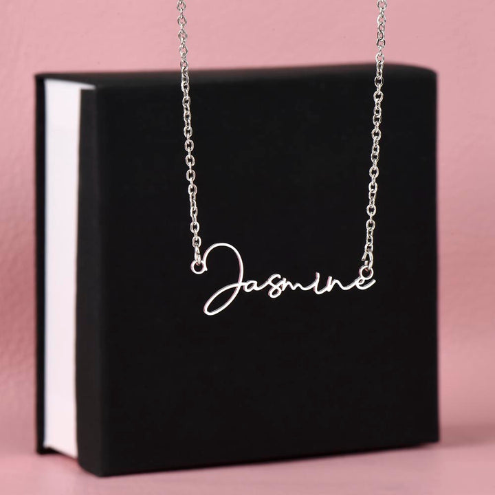 Personalized name necklace